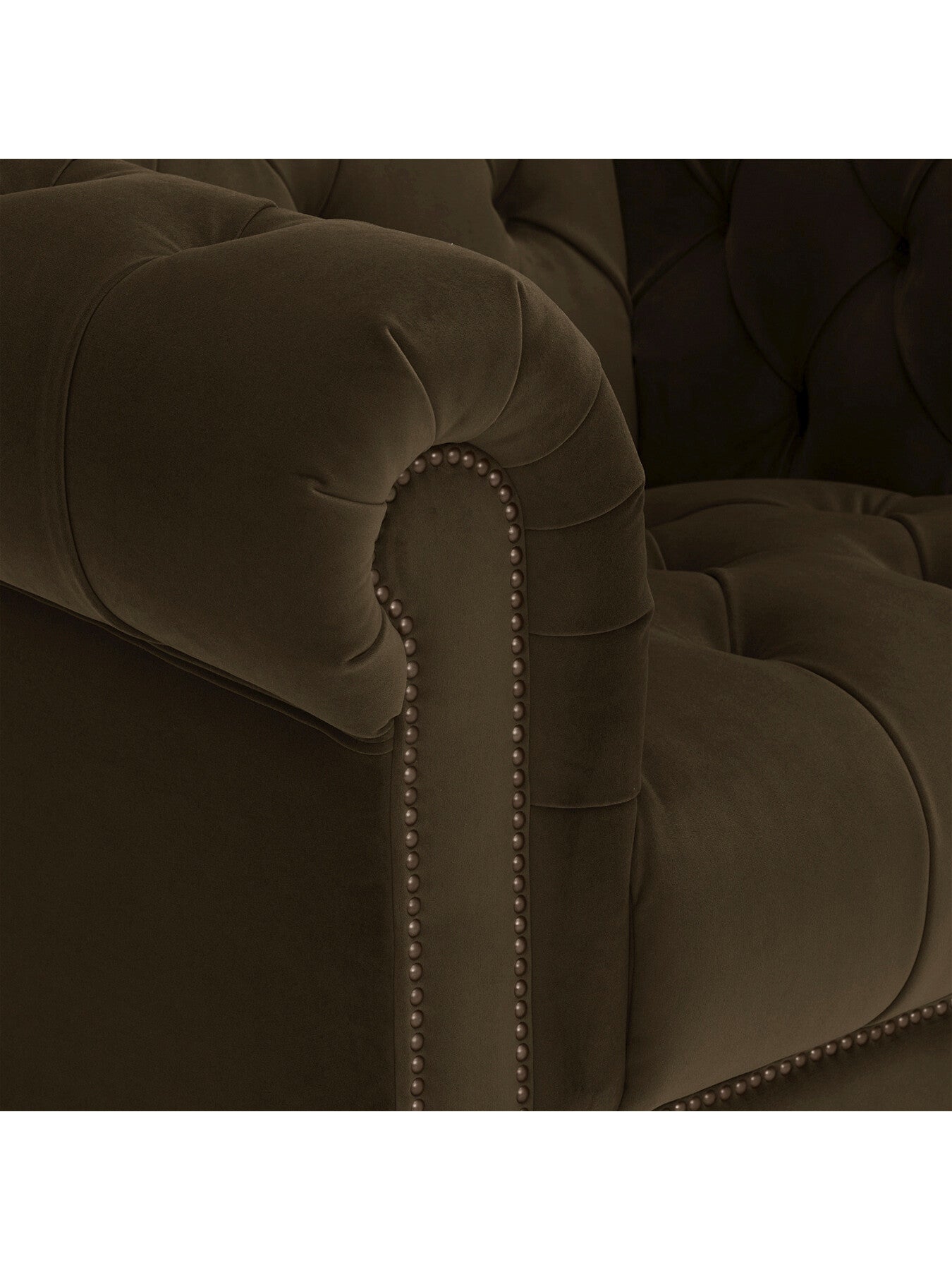 Ullswater Velvet Chesterfield 2 Seater Sofa