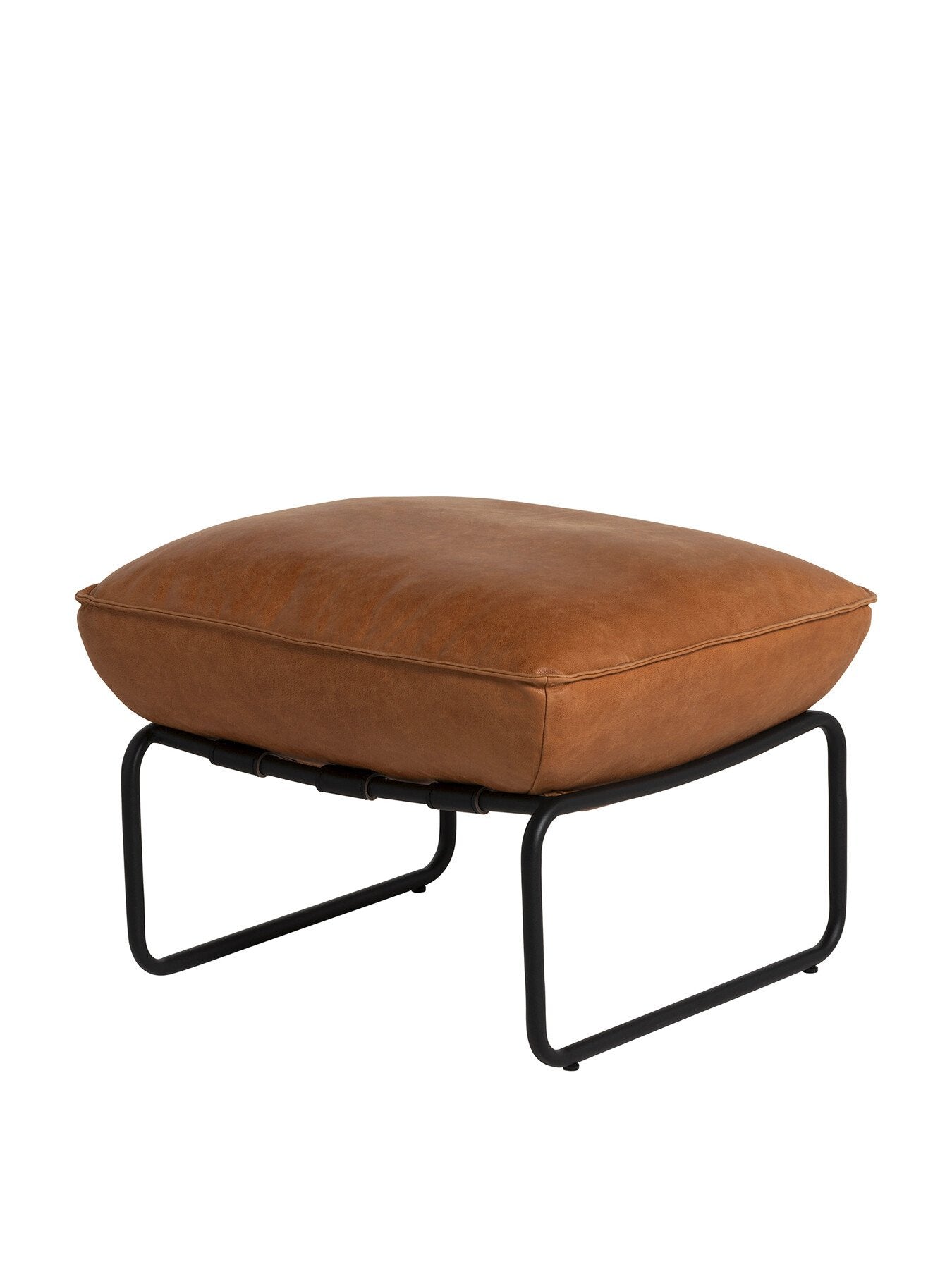 Vinci Leather Footstool