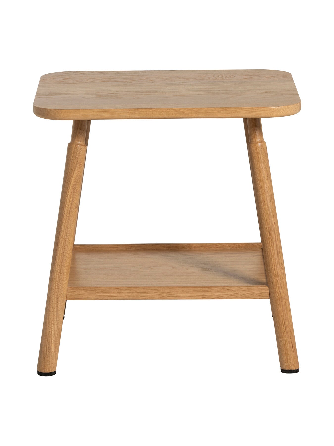 Vinca Oak Wood Side Table