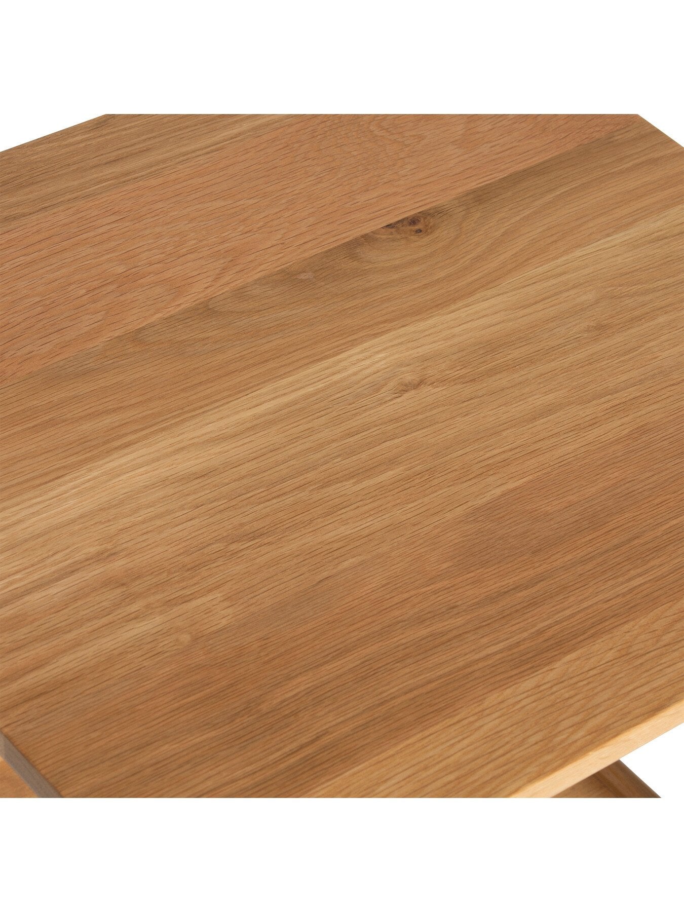 Vinca Oak Wood Side Table