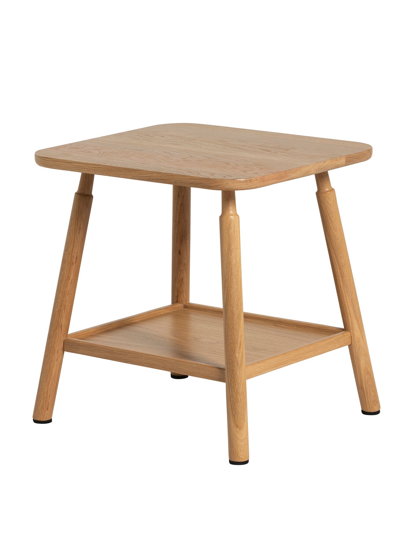 Vinca Oak Wood Side Table