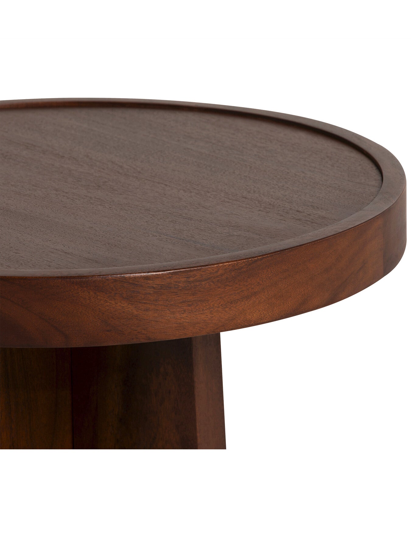 Zambezi Marble and Acacia Wood Nest Of 3 Tables