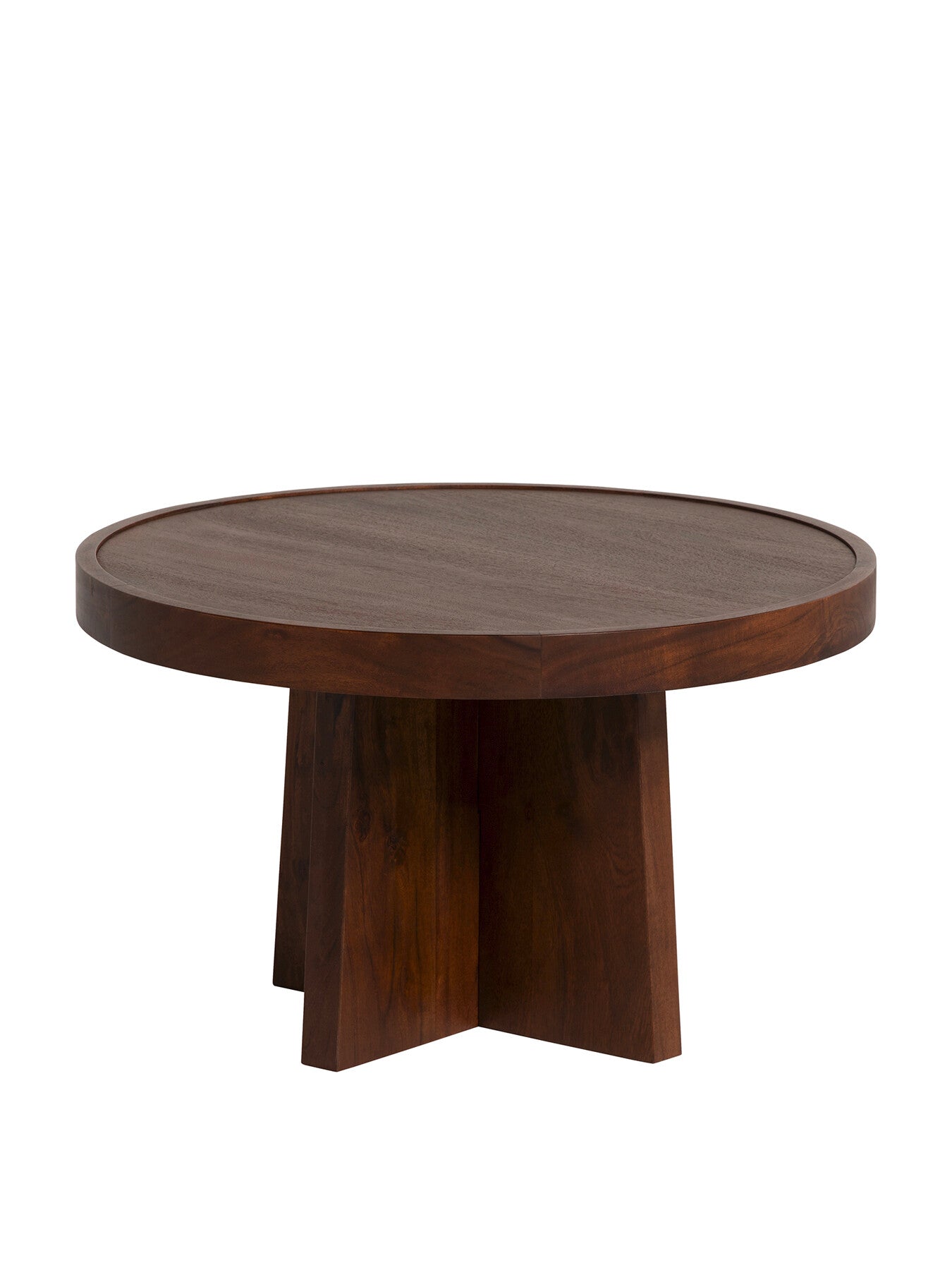 Zambezi Marble and Acacia Wood Nest Of 3 Tables