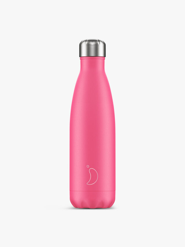 Neon Pink Water Bottle 500ml