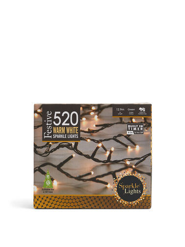 520 sparkle lights warm white