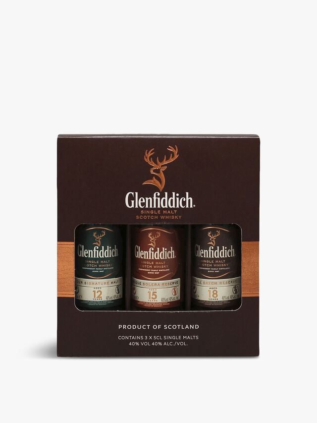 Glenfiddich Collection Pack 3 x 5cl