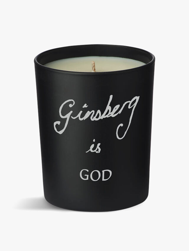 Ginsberg Is God Candle