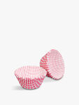 Pink Gingham Cupcake Cases 32 Pieces