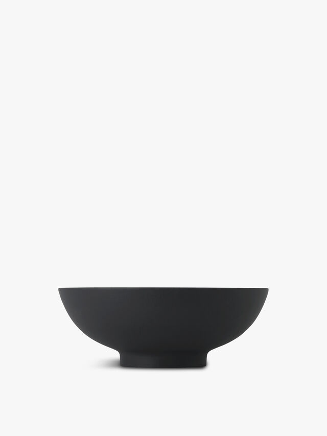 Olio by Barber & Osgerby Black Serving Bowl 21cm