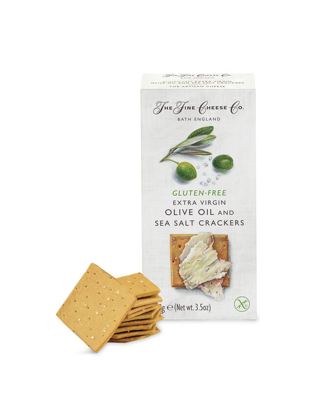 Gluten Free Extra Virgin Olive Oil and Salt Crackers 110g