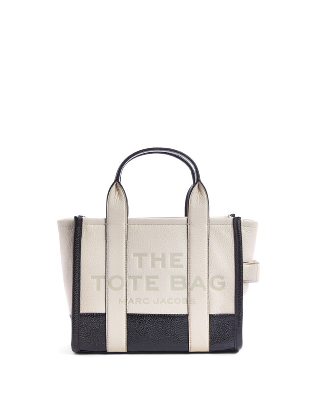 The Colorblock Small Tote Bag Ivory Multi