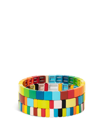 Rainbow Brite Bracelet Set of 3