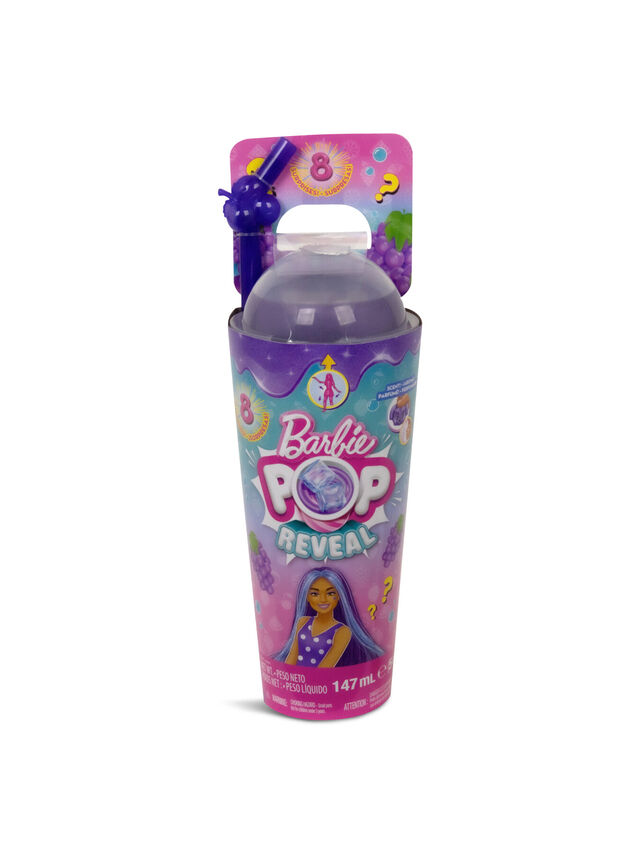 Barbie Pop Reveal Fruit Series - Grape Fizz