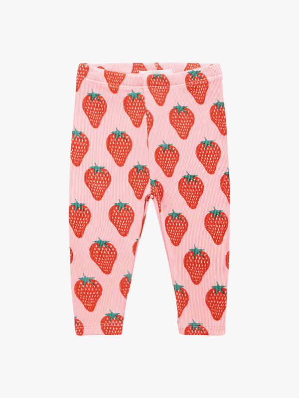 Strawberry Print Leggings