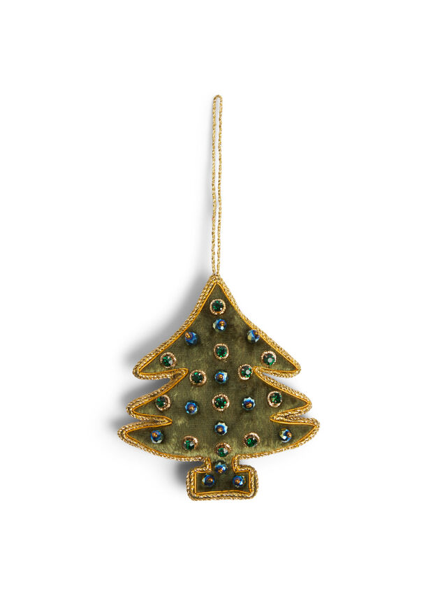 Emerald Crystal Christmas Tree