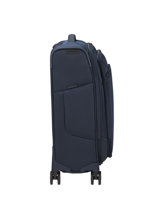 RESPARK SPINNER 4 wheel 55cm expandable navy suitcase