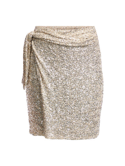 Sequin Mini Jaspre Skirt