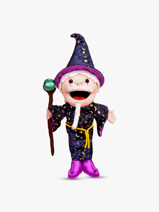 Moving Mouth Wizard Hand Puppet
