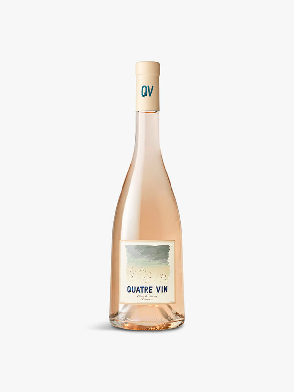 Quatre Vin Provence Rose, 75cl.