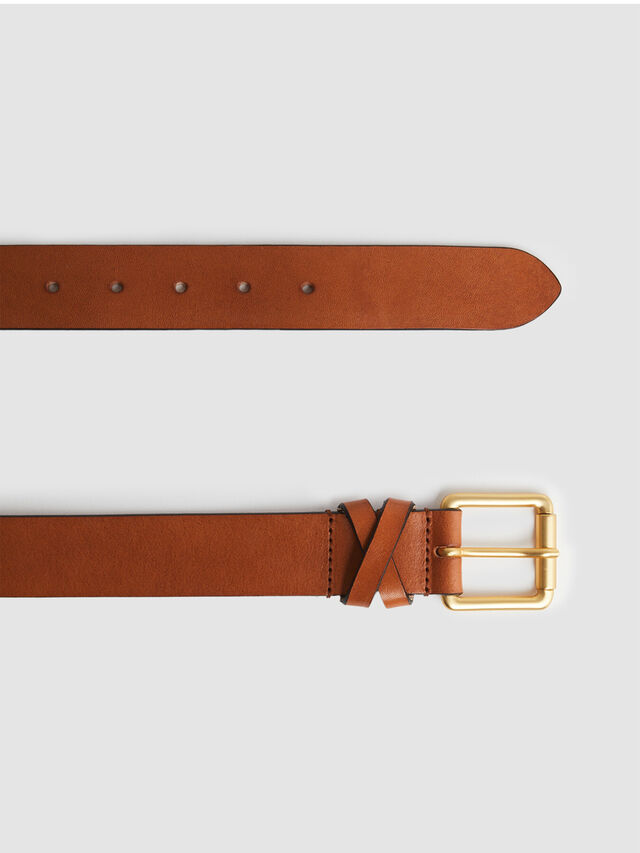 Annie Leather Buckle Belt
