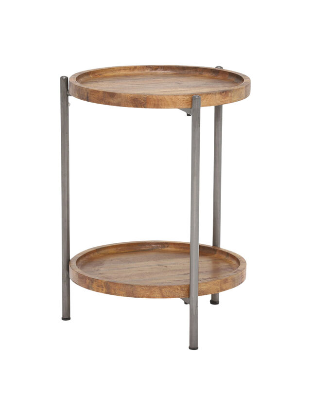 Heartwood Round Side Table