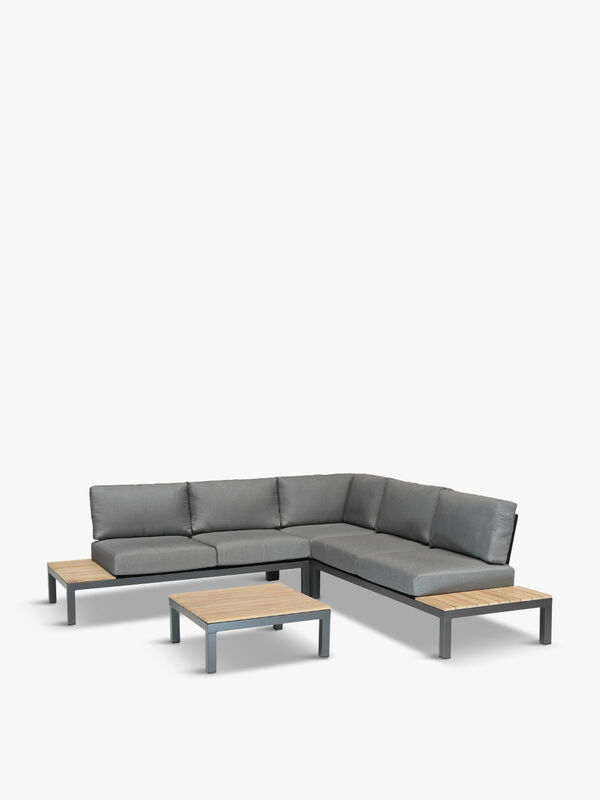 Elba Standard Low Corner Sofa with Coffee Table