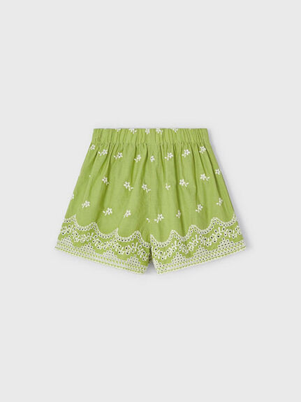Broidery Anglaise shorts