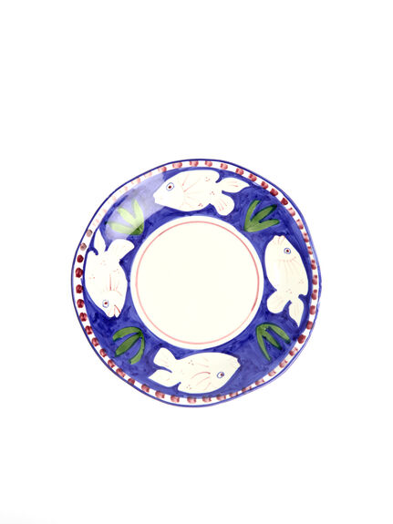 Materia Decorated Poseidon Dinner Plate