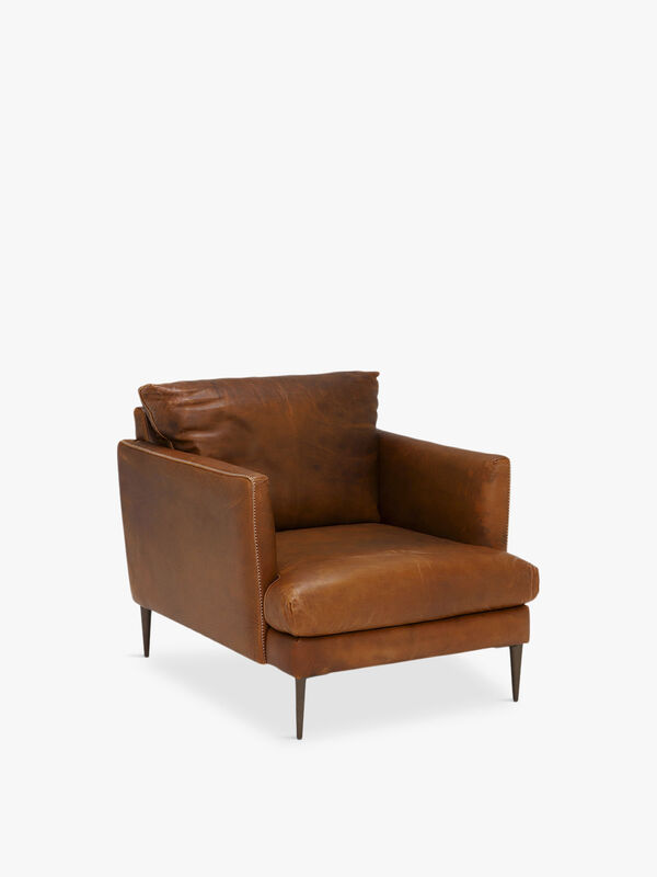 New Acacia Leather Chair