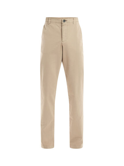 Mens Mid Fit Clean Chino