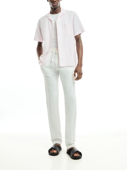 Palm MC Searsucker Stripe Short Sleeve Shirt