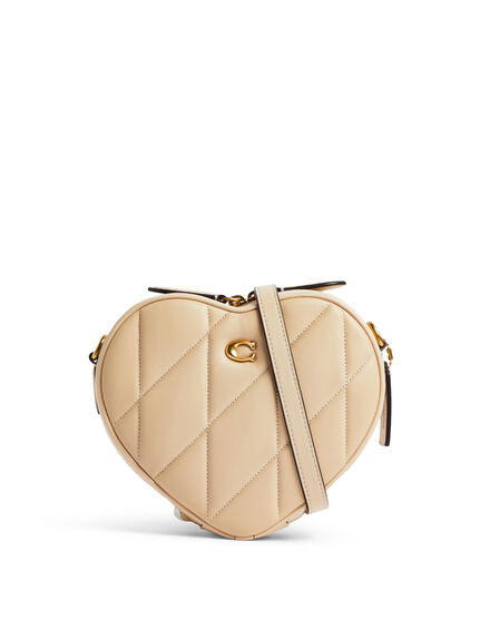Quilted Heart Crossbody