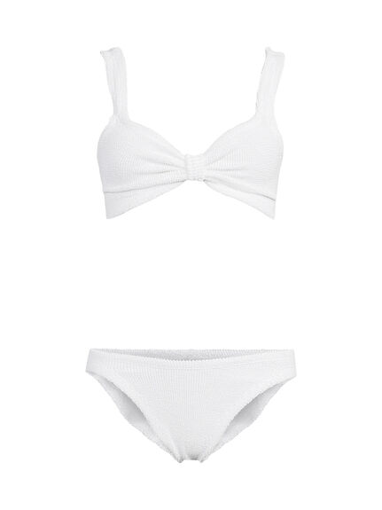 White Bonnie Bikini Set