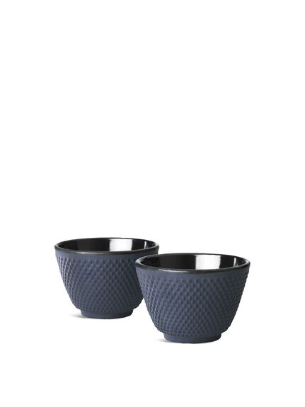 Xilin Design Cast Iron Tea Cups Set of 2