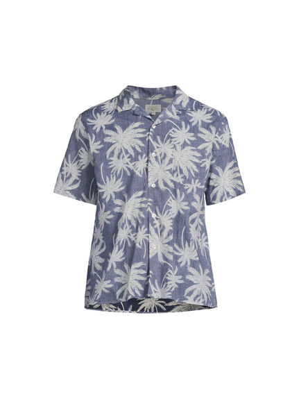 Paul Palm Print Shirt