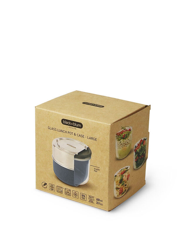 Glass Lunch Pot Large 600ml
