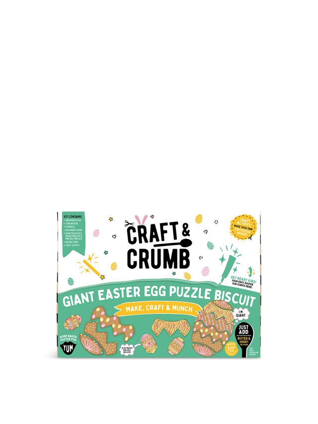 Giant Easter Egg Puzzle Biscuit Kit
