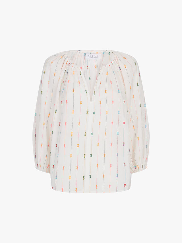 Tullie Embroidered Blouse