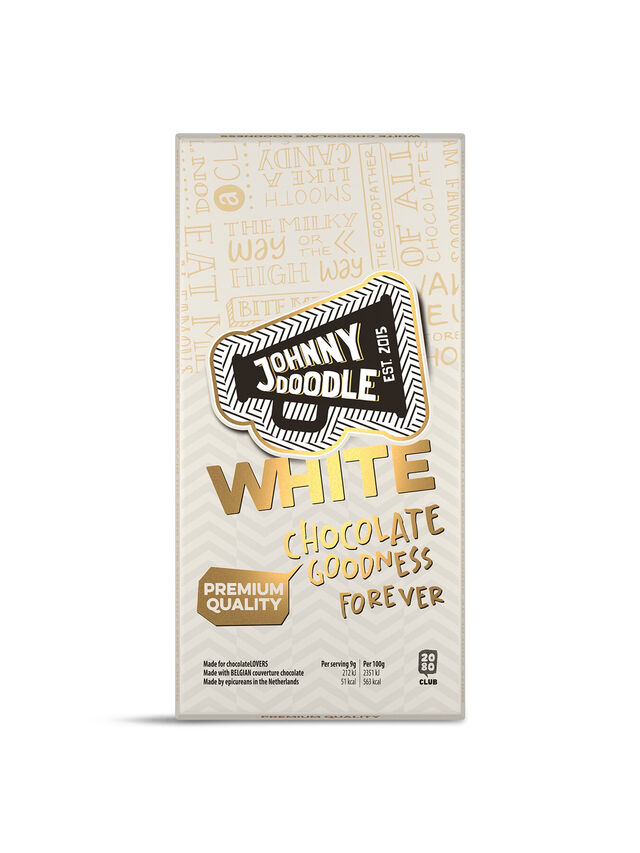 Johnny Doodle Plain White 90g