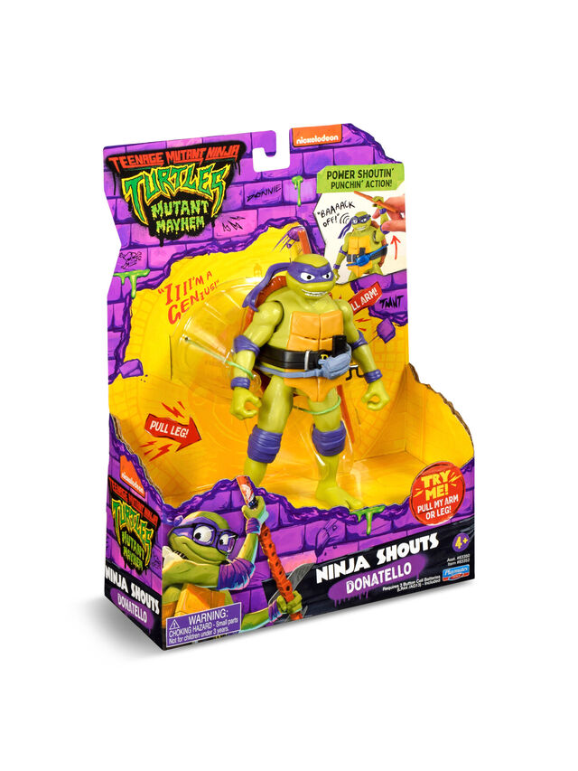 TMNT Movie Ninja Shouts Donatello