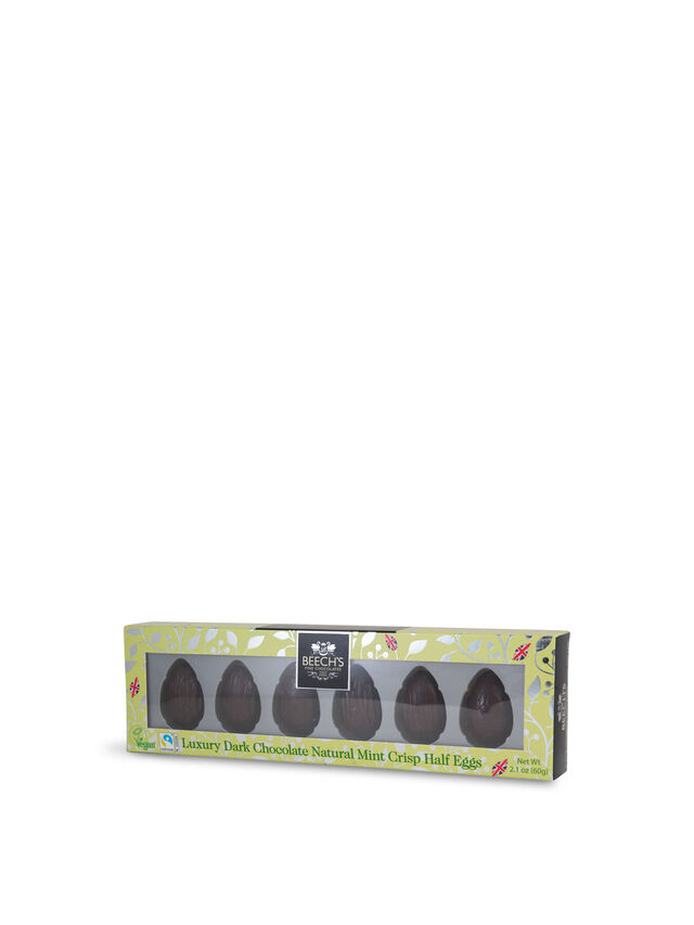 Dark Chocolate Mint Crisp Mini Eggs 60g