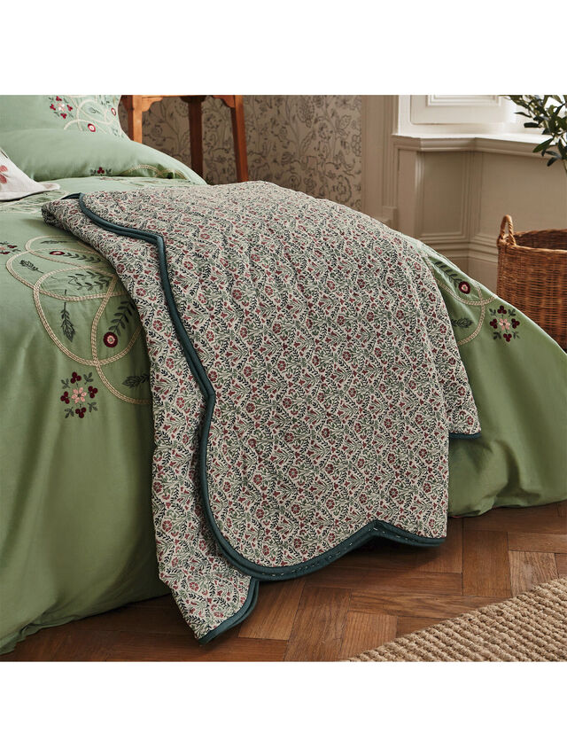 Brophy Embroidery Throw