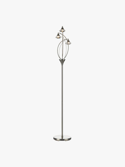 Luther 3 Light Floor Lamp with