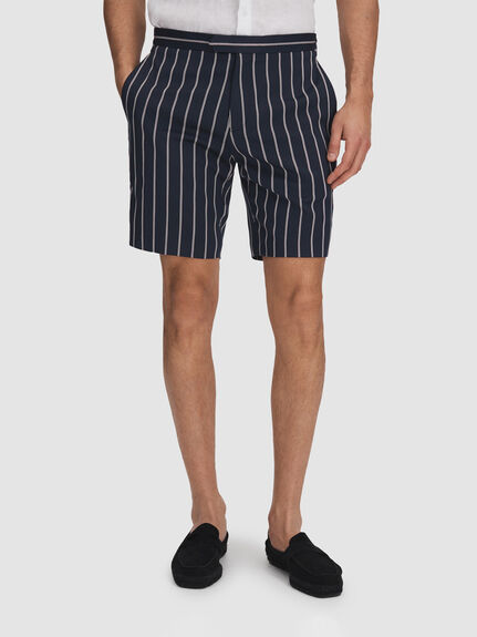 Lake Striped Side Adjuster Shorts