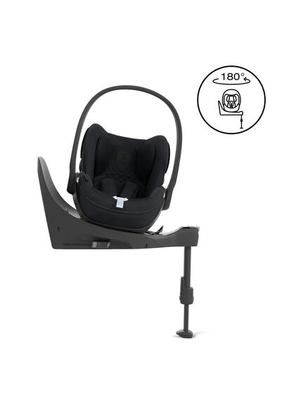 Cybex Cloud Z2 i-Size Rotating Baby Car Seat - Deep Black