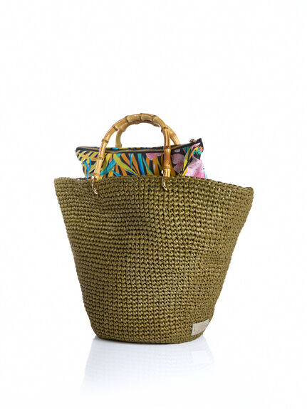 Corolla Large Basket Bag