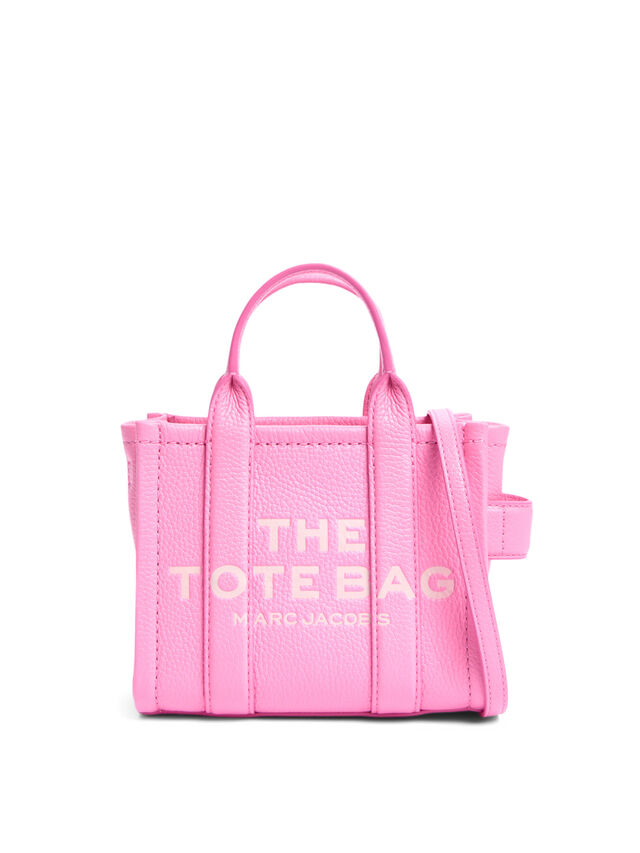 The Mini Leather Tote Bag Pink