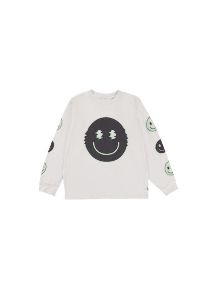 Rube Smiley Face Long Sleeve T-Shirt