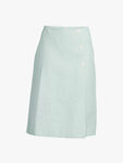 A Line Linen Skirt