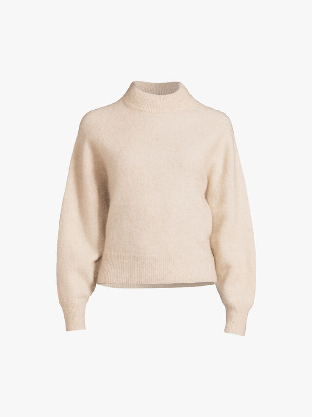 Mohair Blend Soft Sweater